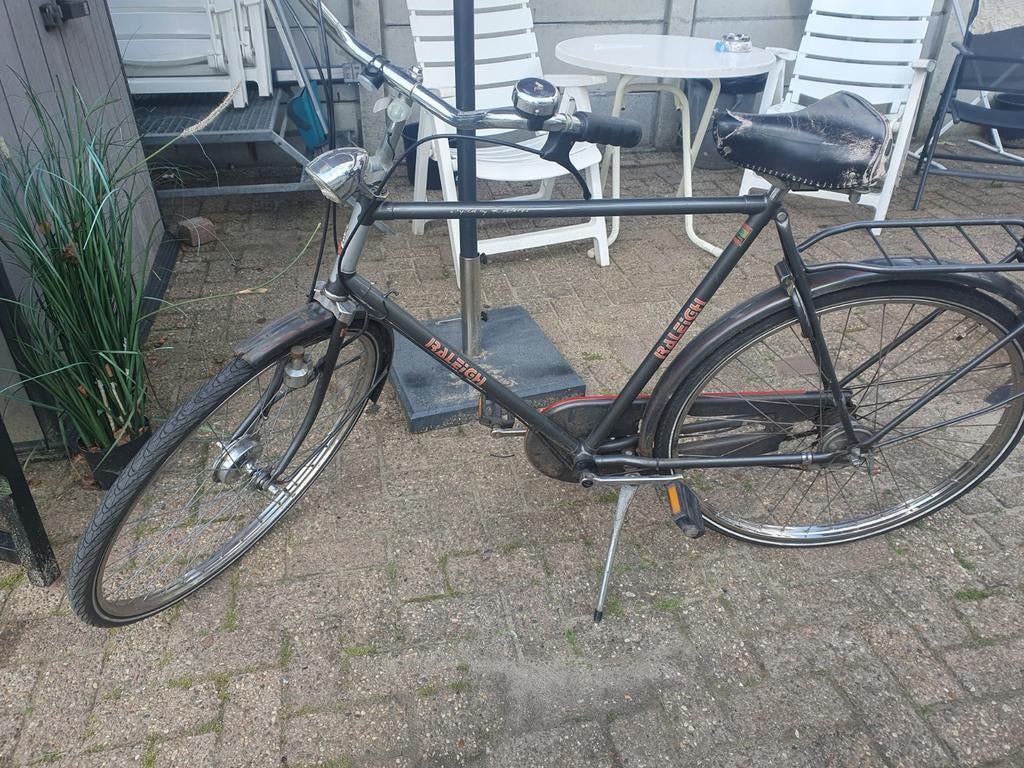Heren fiets, Ophalen