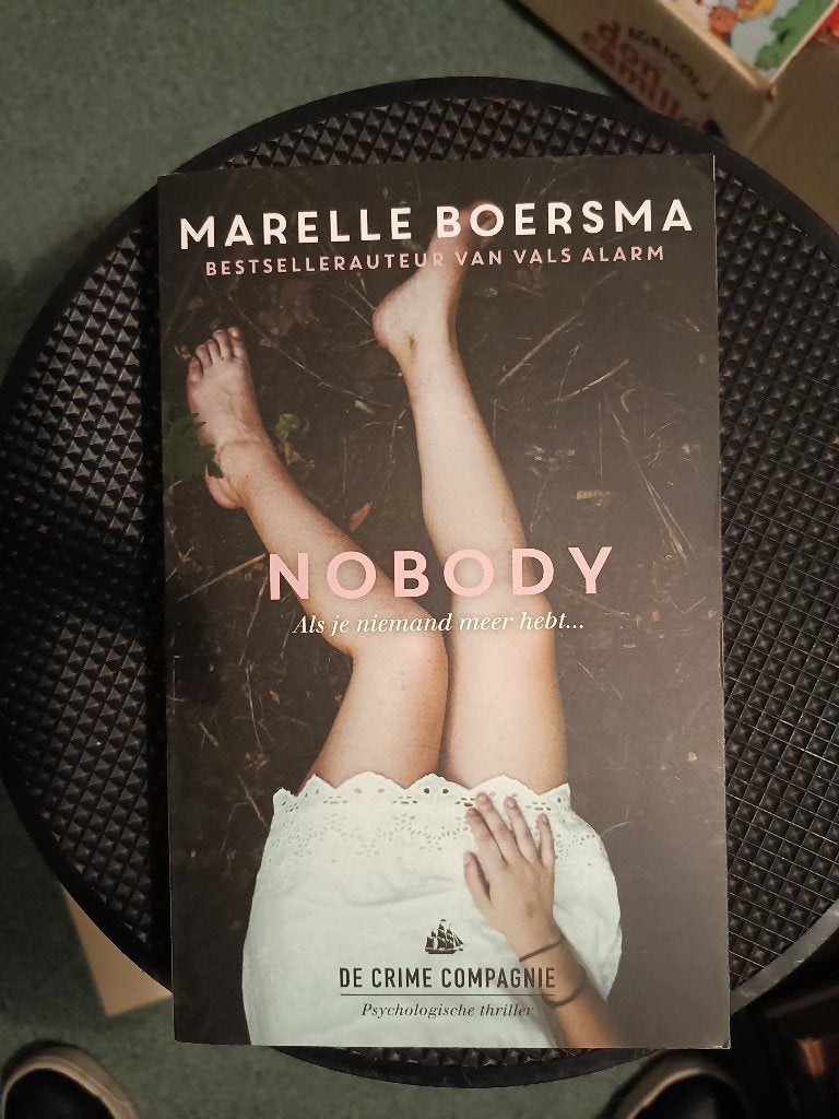 M. Boersma – Nobody, Ophalen of Verzenden, Zo goed als nieuw, M. Boersma