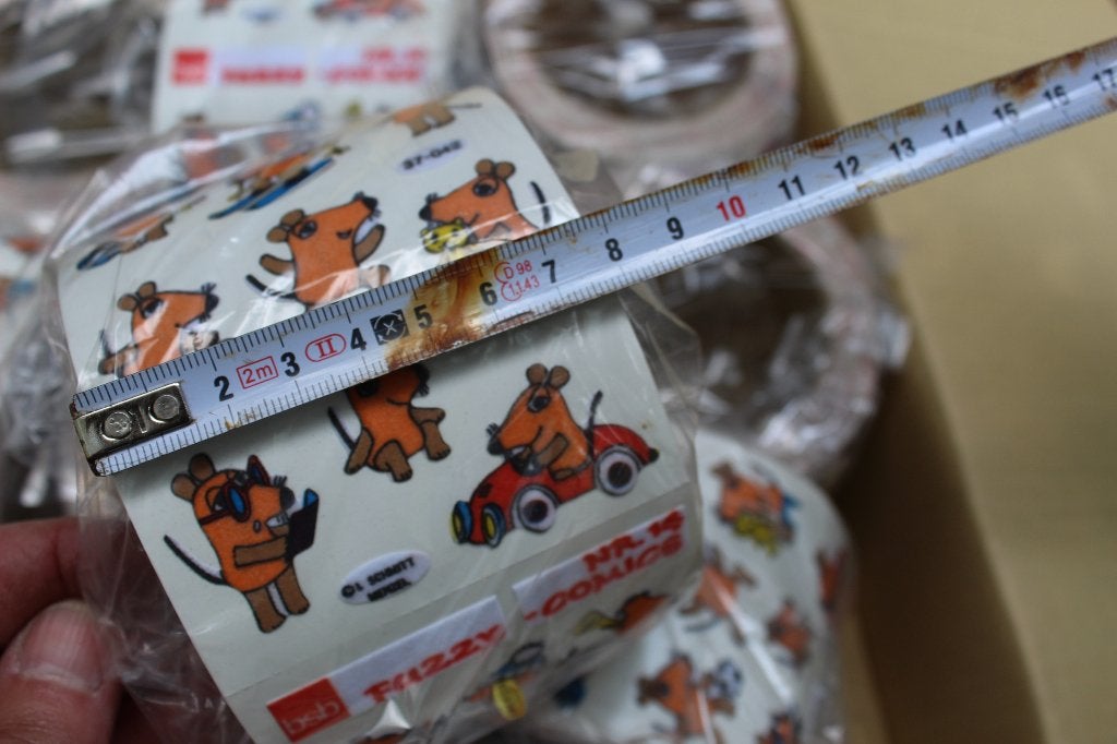 30 rollen Disney & Looney Tunes plaatjes - strips film, Ophalen, Nieuw, Meerdere plaatjes
