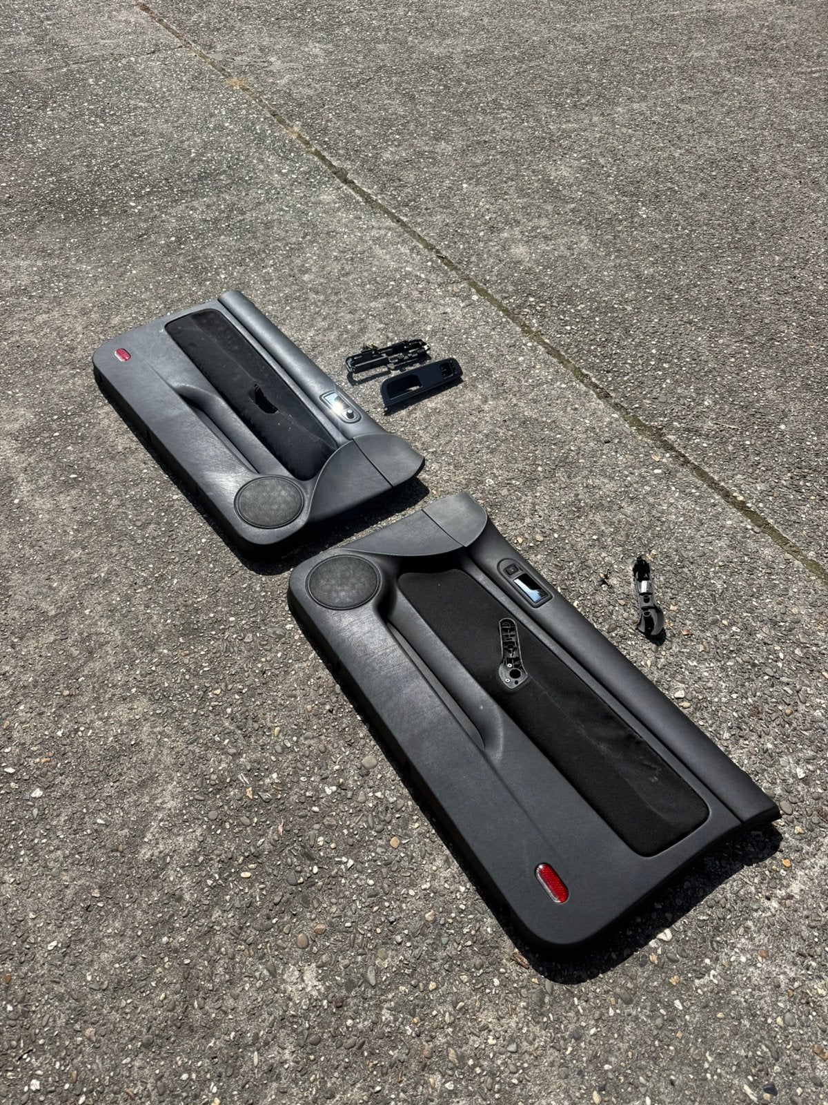 Deurpanelen van een Golf 4, Auto-onderdelen, Interieur en Bekleding, Ophalen, Volkswagen