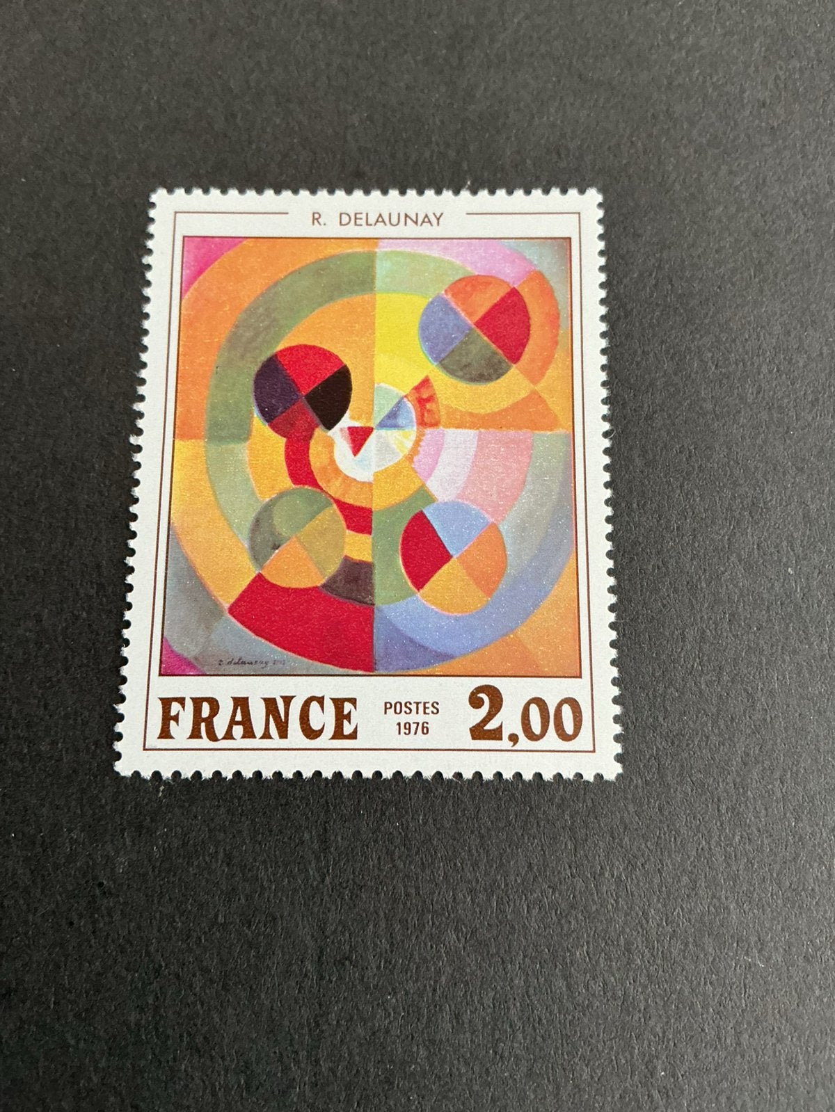 Frankrijk 1976: R. Delaunay, Verzenden, Postfris