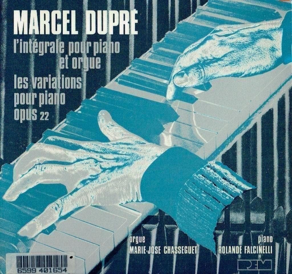 Marcel Dupre L'intégrale Pour Piano Et Orque Les Variations, Kamermuziek, Verzenden, Zo goed als nieuw, 12 inch
