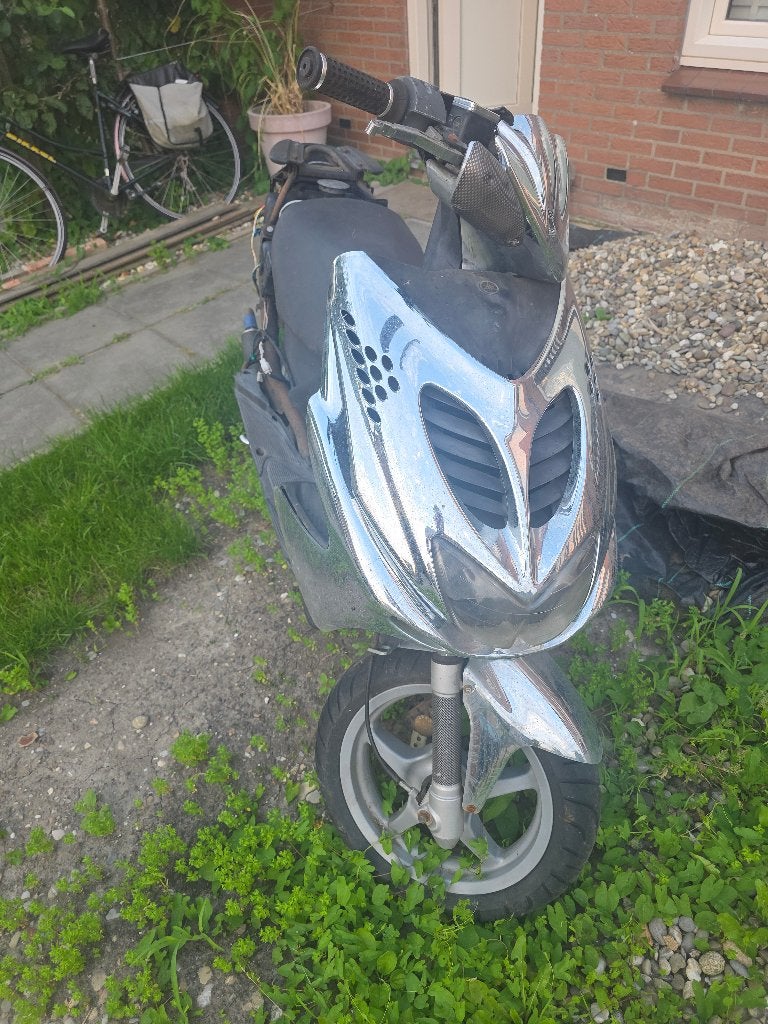 Onafgemaakt project, chrome Aerox met diversen onderdelen., Ophalen, Gebruikt, Overige typen, Yamaha