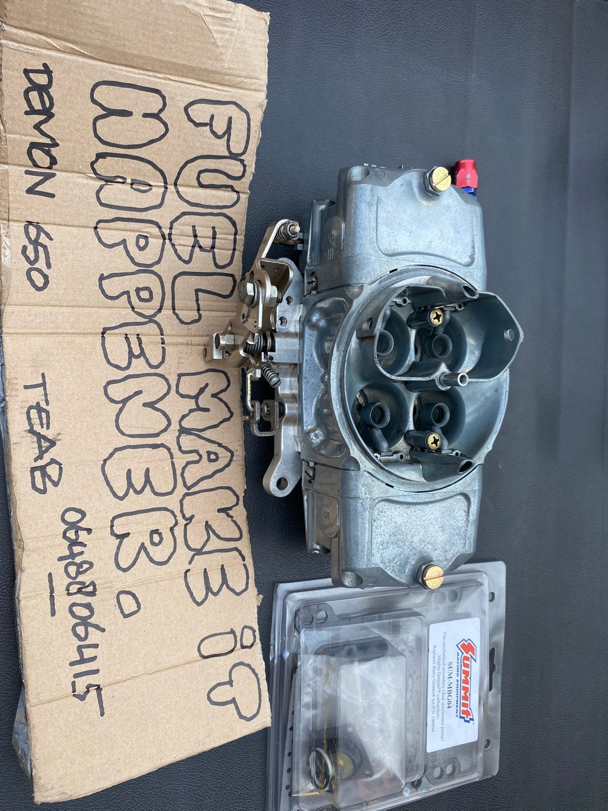 Holley Barry Grant Speed Demon 650 CFM Carburateur, Ophalen of Verzenden, Gebruikt, Amerikaanse onderdelen