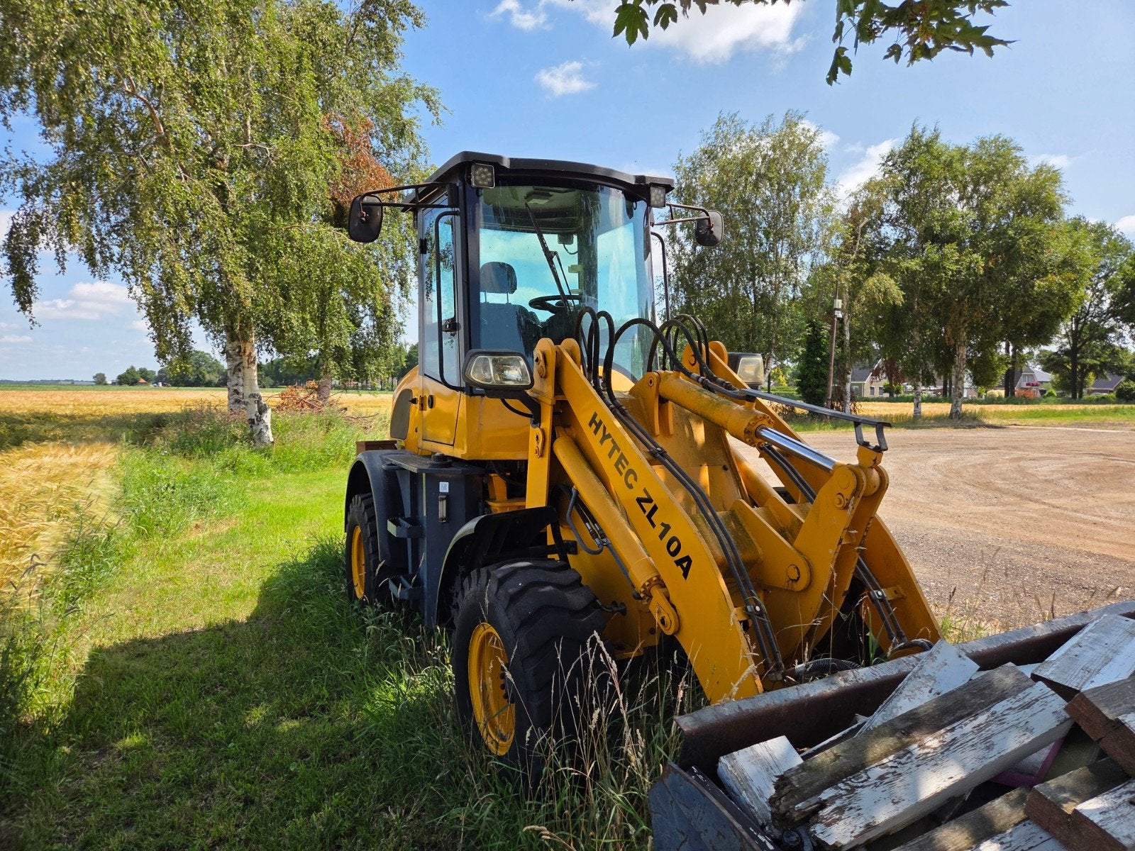 Hytec Shovel ZL 10A, Ophalen
