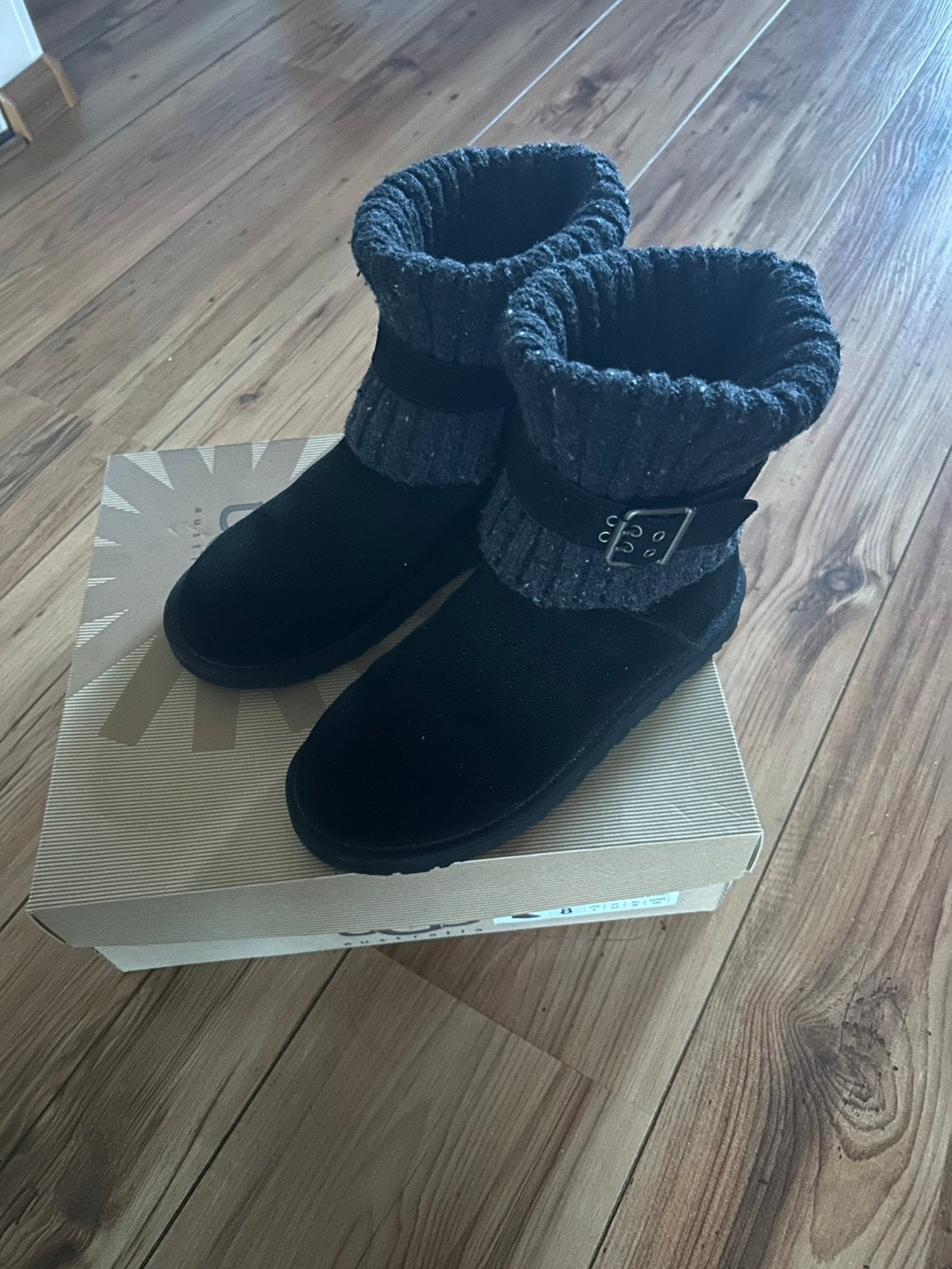 UGG laarzen boots zwart maat 38 nieuwstaat, Kleding | Dames, Ophalen of Verzenden, Zo goed als nieuw, Zwart