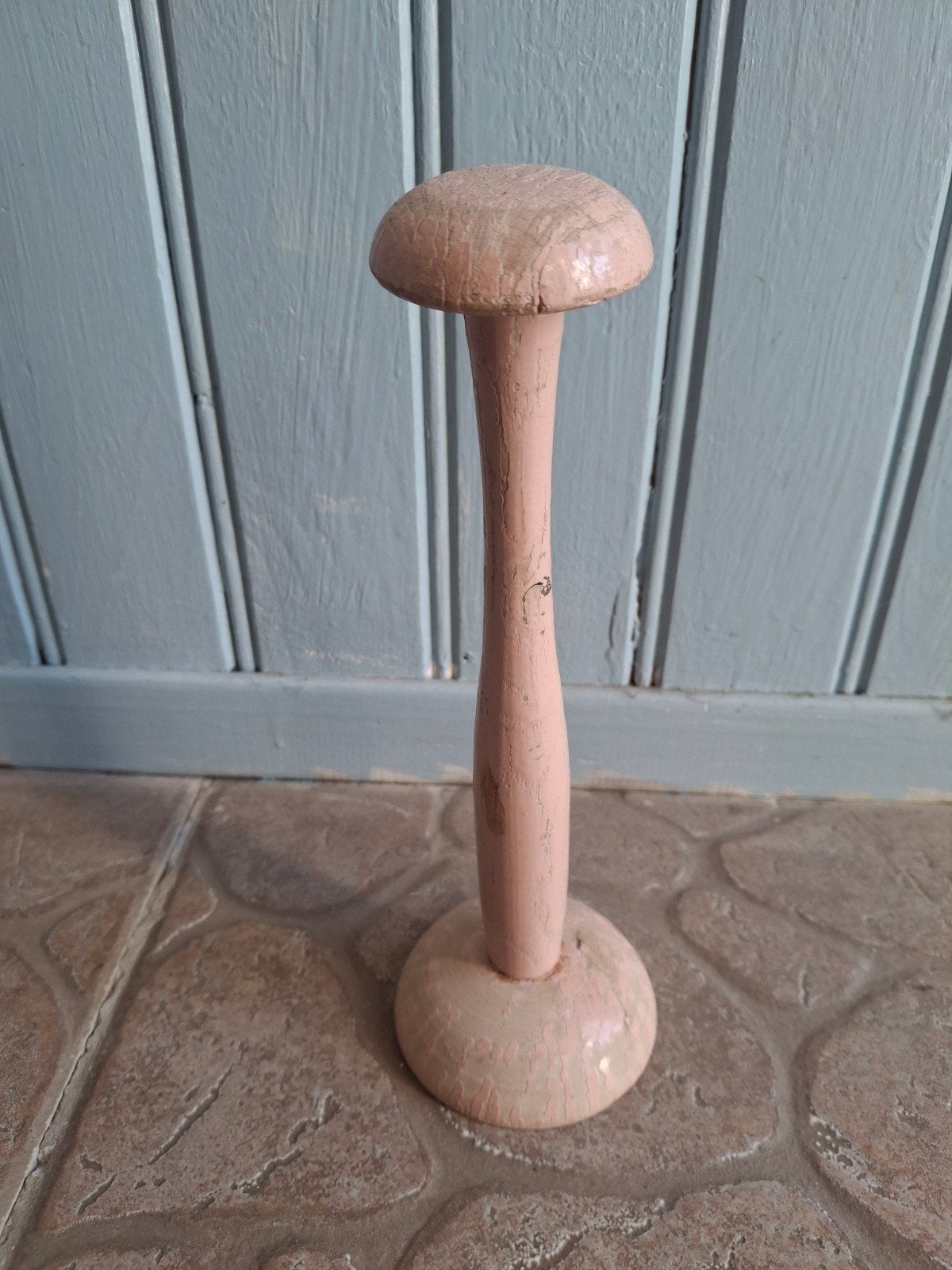 Vintage houten hoedenstandaard uit Frankrijk, Antiek en Kunst, Ophalen of Verzenden