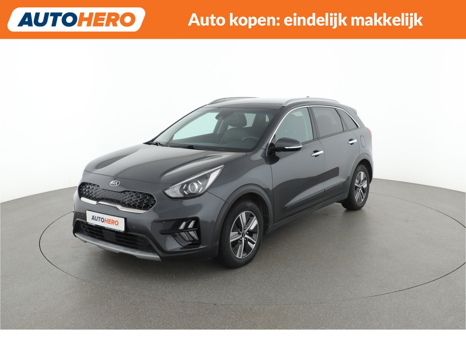Kia Niro 1.6 GDi Hybrid DynamicLine | TY77836 | (bj 2021), Auto's, Gebruikt, Met garantie (alle), Leder en Stof, Bedrijf