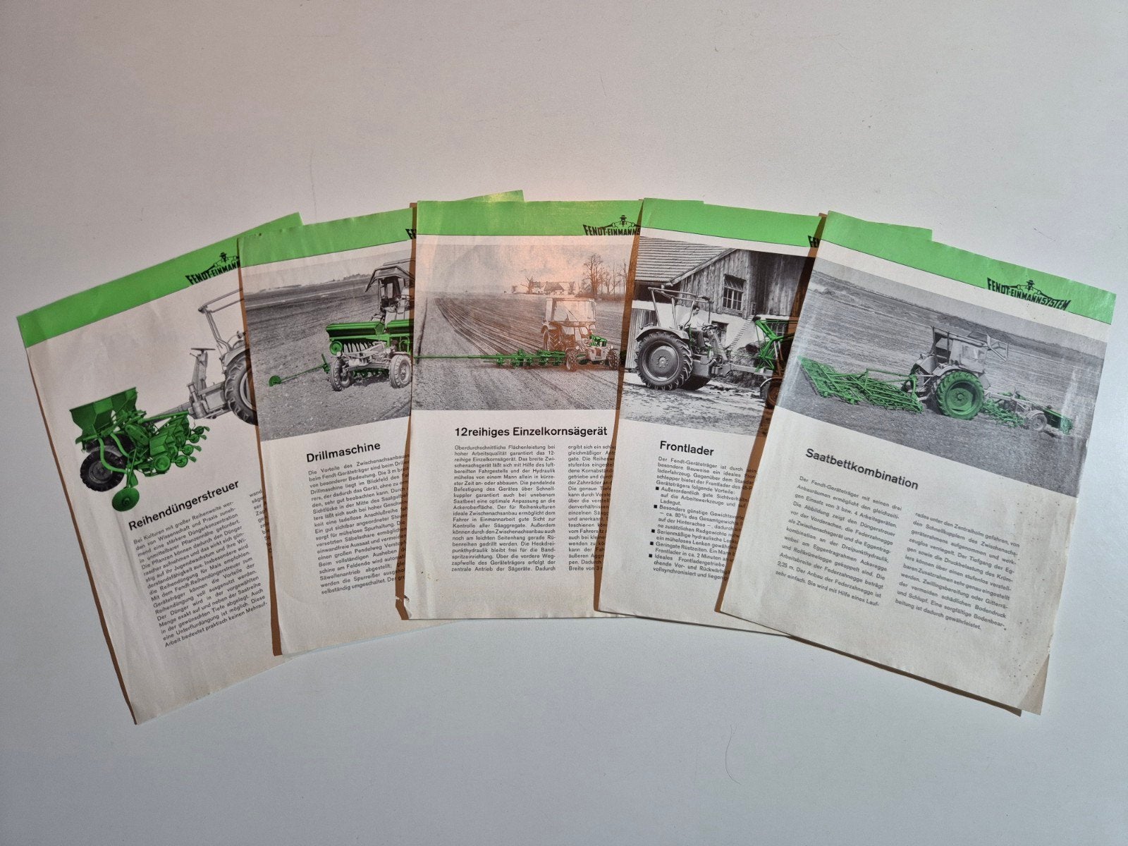 Fendt Folders GT Gerätetrager, Ophalen of Verzenden, Gelezen