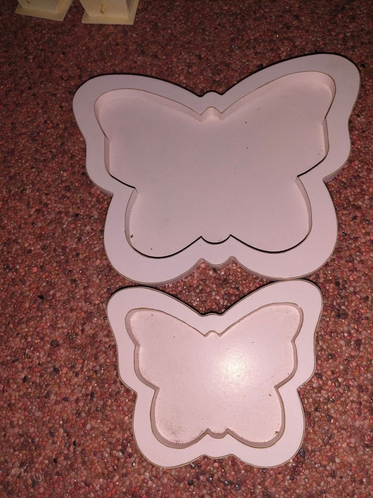 2 houten vlinders, Ophalen, Nieuw