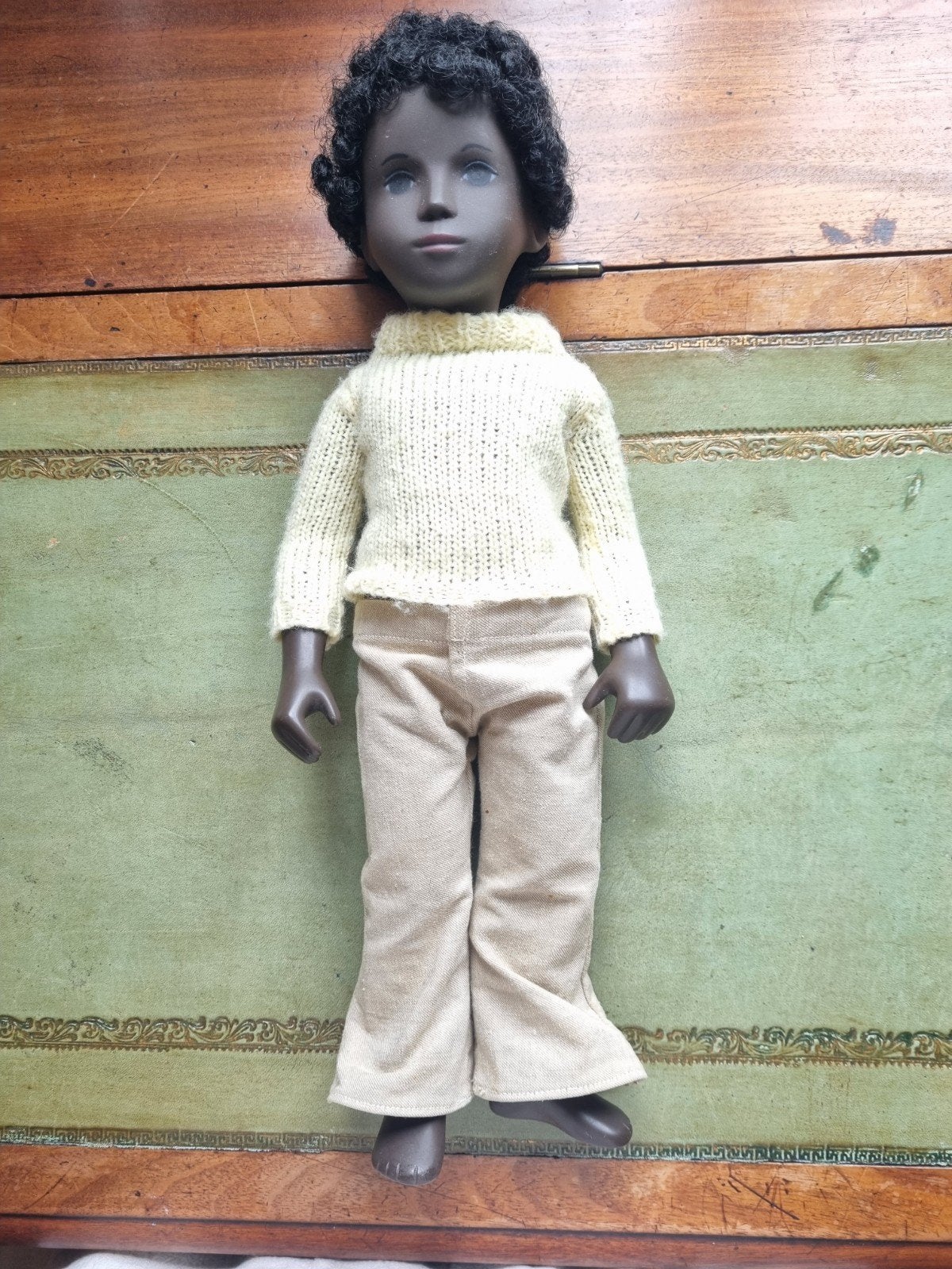 Sasha Pop 42cm in goede staat 70er jaren, Ophalen of Verzenden, Pop