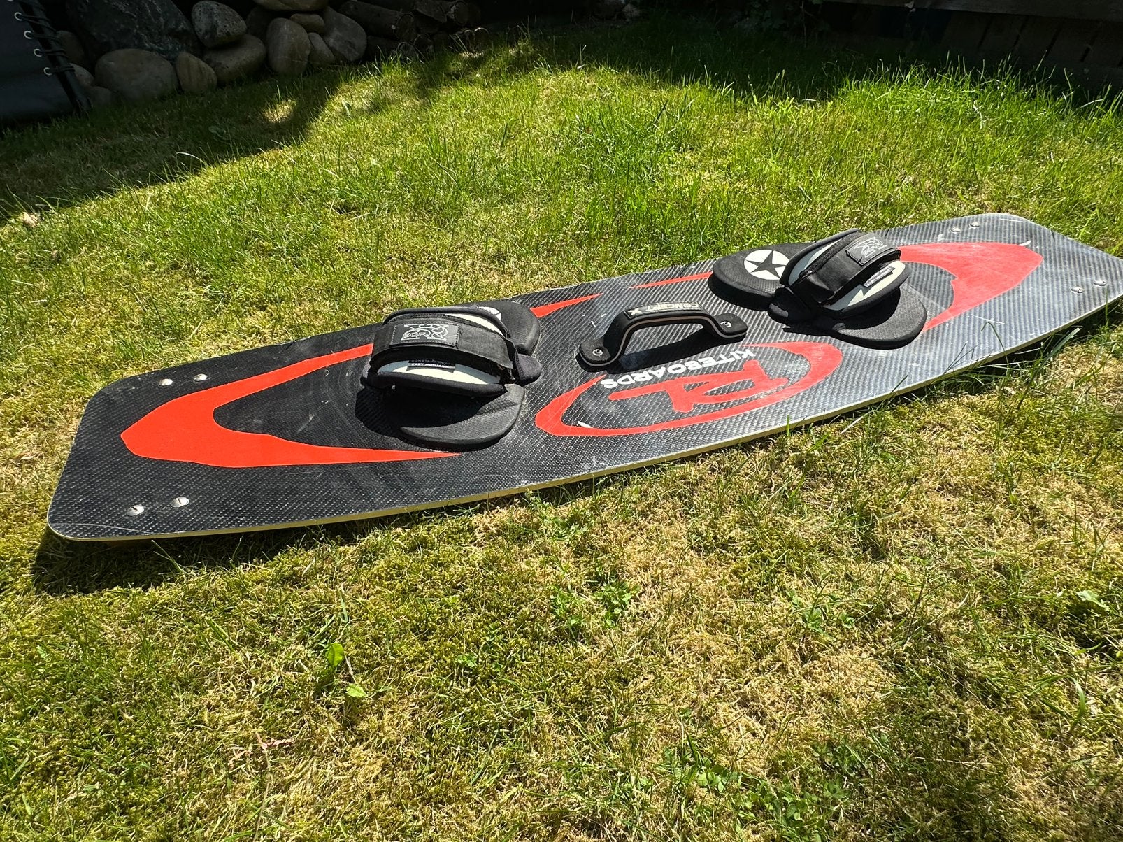 Kiteboard (RL) (met trapeze), Ophalen of Verzenden, Zo goed als nieuw, Plank, Met draagtas