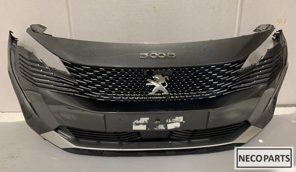PEUGEOT 5008 FACELIFT VOORKOP BUMPER KOPLAMP MOTORKAP SCHERM, Gebruikt, -, Ophalen of Verzenden, Achter