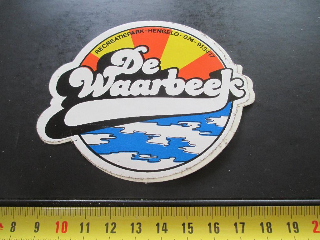 sticker Hengelo Rekreatiepark DE WAARBEEK, Ophalen, Zo goed als nieuw