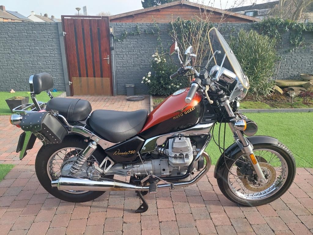 Moto Guzzi Nevada 750 uit 1999 - Klassieke Cruiser, Motoren, 2 cilinders, 744 cc, Gebruikt, Particulier