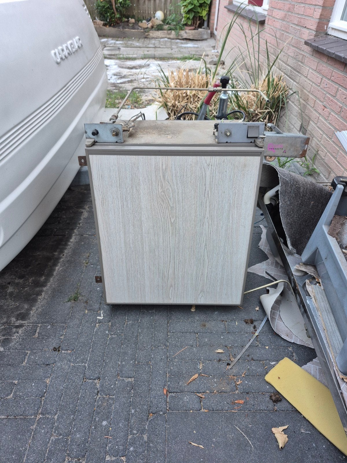 Electrolux RM 212 Koelkast met vriesvak voor caravan/camper, Ophalen, Gebruikt, Minder dan 85 cm, Minder dan 75 liter