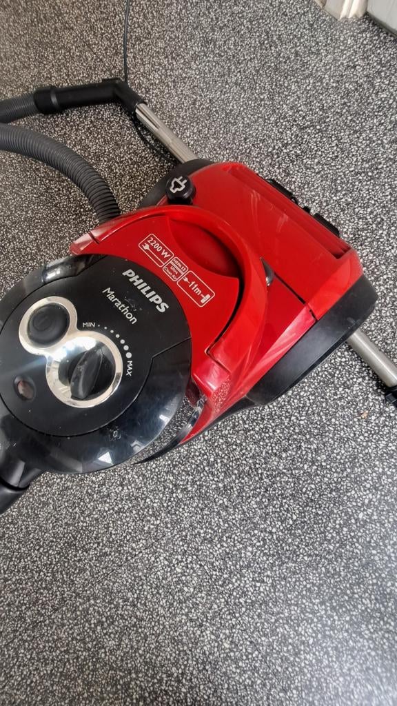 Philips Marathon zakloze stofzuiger - nog prima!, Witgoed en Apparatuur, Stofzuigers, Gebruikt, Philips, Ophalen of Verzenden
