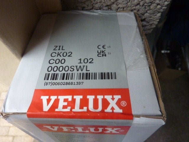 Nieuwe Velux hor voor de C(K)02 met witte omlijsting., Ophalen of Verzenden, Nieuw