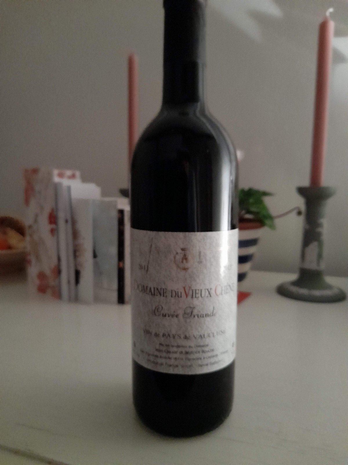 Jr. 2013 ! Domaine du Vieux Chêne., Verzamelen, Ophalen, Zo goed als nieuw, Frankrijk, Rode wijn