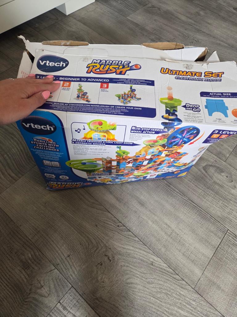 VTech Marble Rush Ultimate Set knikkerbaan, Kinderen en Baby's, Speelgoed | Vtech, Zo goed als nieuw, 4 tot 6 jaar, Ophalen of Verzenden