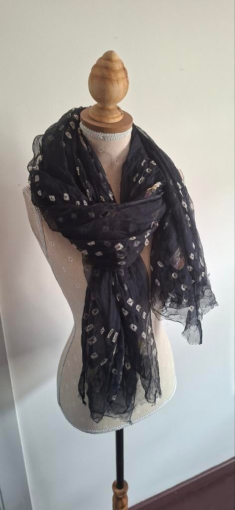 Handmade tie dye sjaal, Ophalen of Verzenden, Nieuw, Sjaal