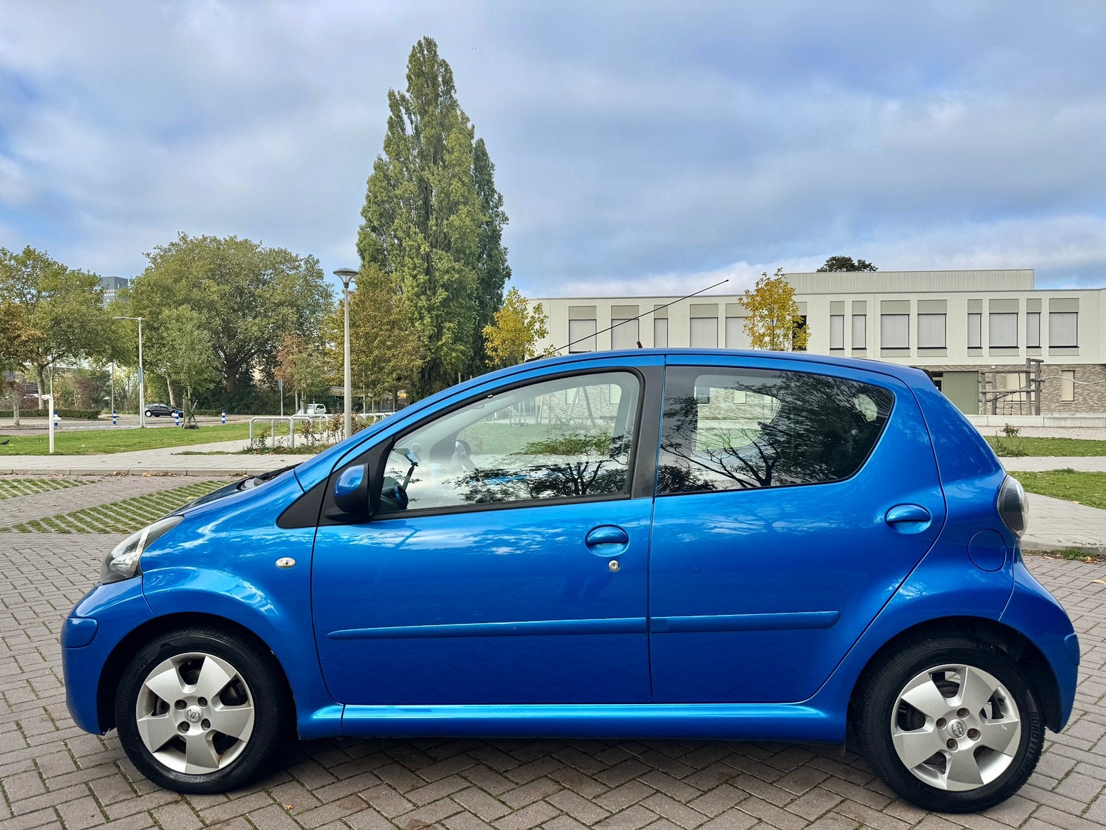 Toyota Aygo 2009| 5- DEURS | AİRCO | E-RAMEN | NAP|, Voorwielaandrijving, 68 pk, Origineel Nederlands, Handgeschakeld