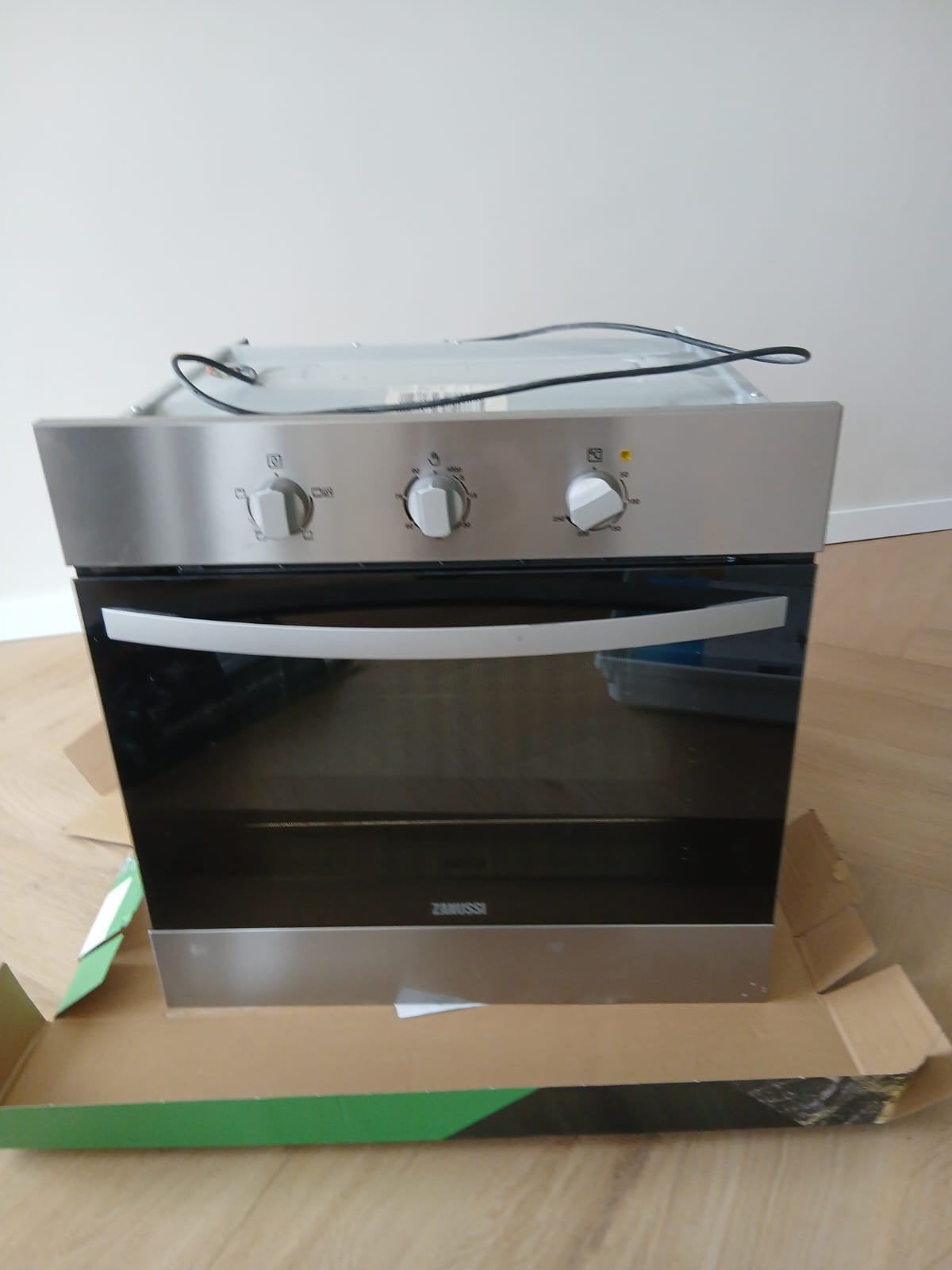 Zanussi oven, Ophalen, Gebruikt