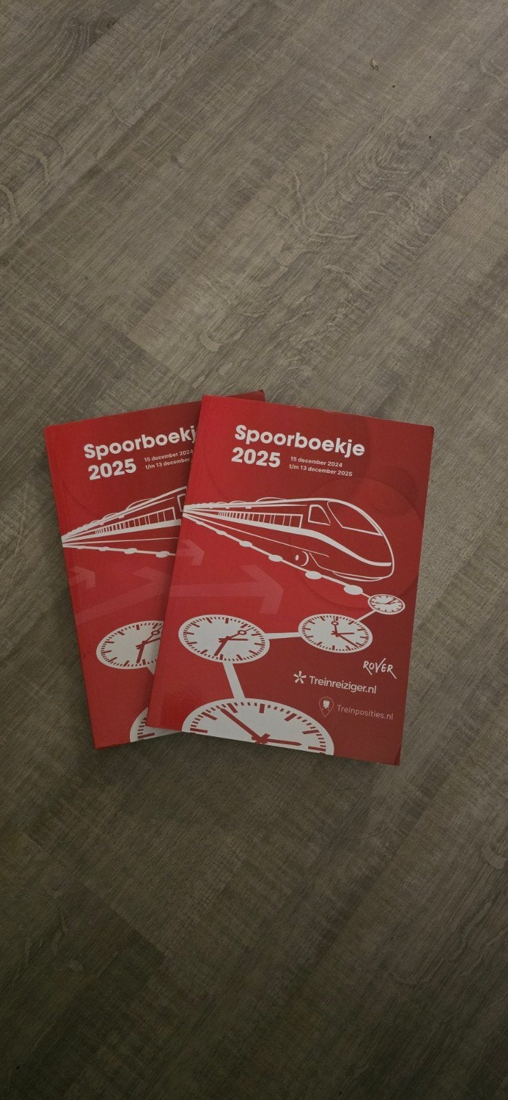 Spoorboekje 2025 1stuk, Ophalen of Verzenden, Nieuw, Trein