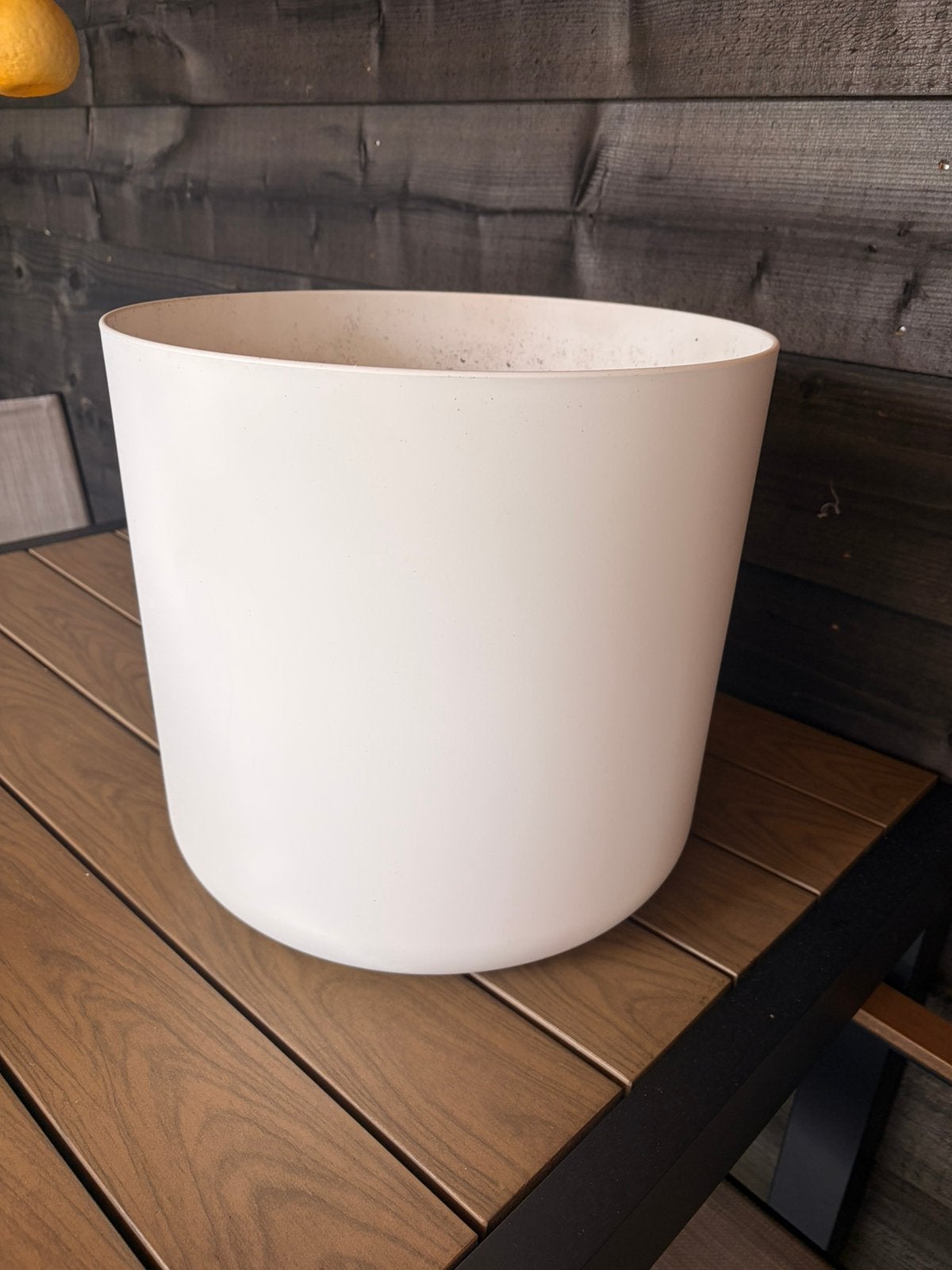 Elho grote bloempot, Kunststof, Rond, Zo goed als nieuw, Minder dan 40 cm