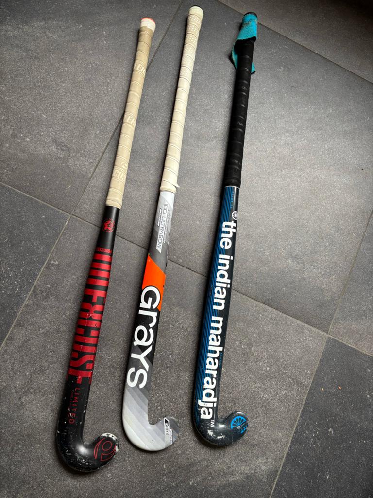 Hockey sticks: Grays, The Indian Maharadja, Shishase, Ophalen, Gebruikt, Stick