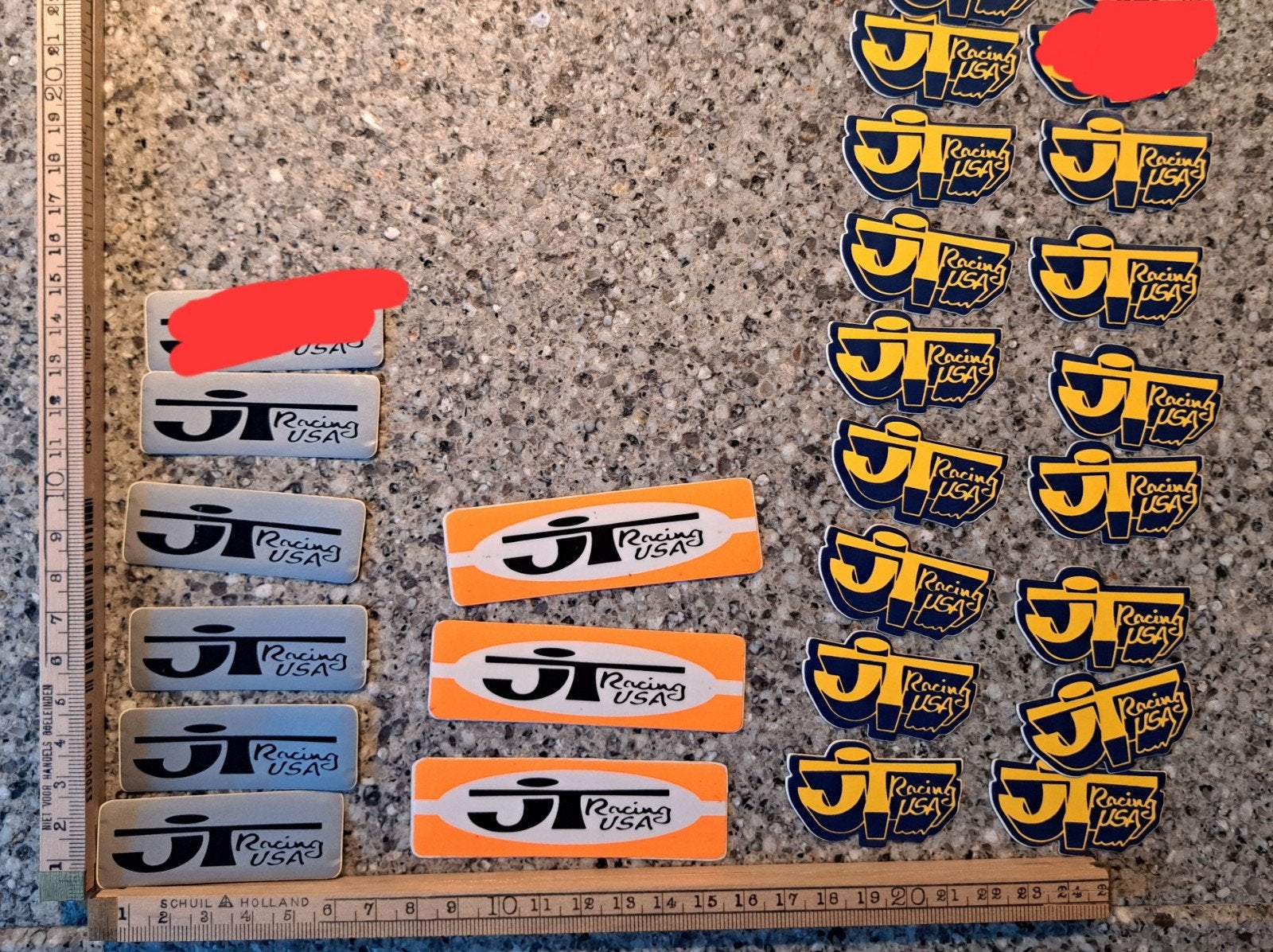 New old stock BMX Stickers JT RACING USA prijs zie advertent, Ophalen of Verzenden, Zo goed als nieuw, Sport
