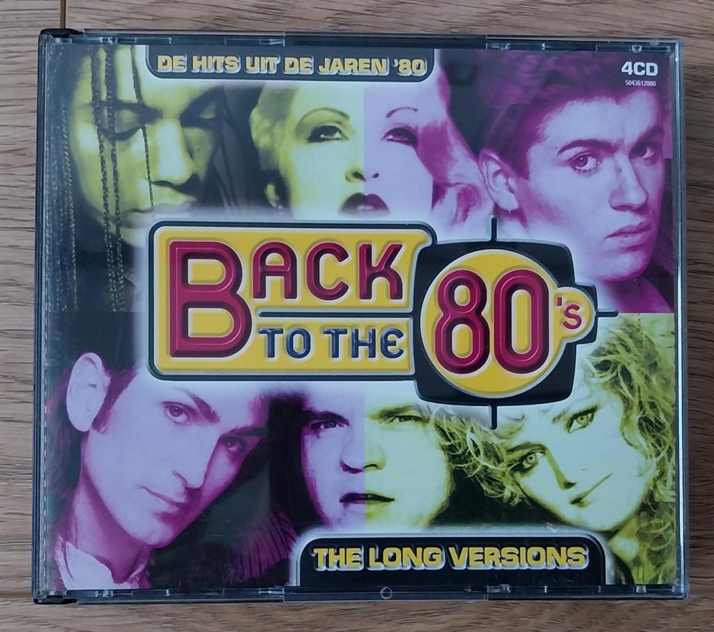 CD Back to the 80's,  The long version,  4CD's, Cd's en Dvd's, Ophalen of Verzenden, Gebruikt