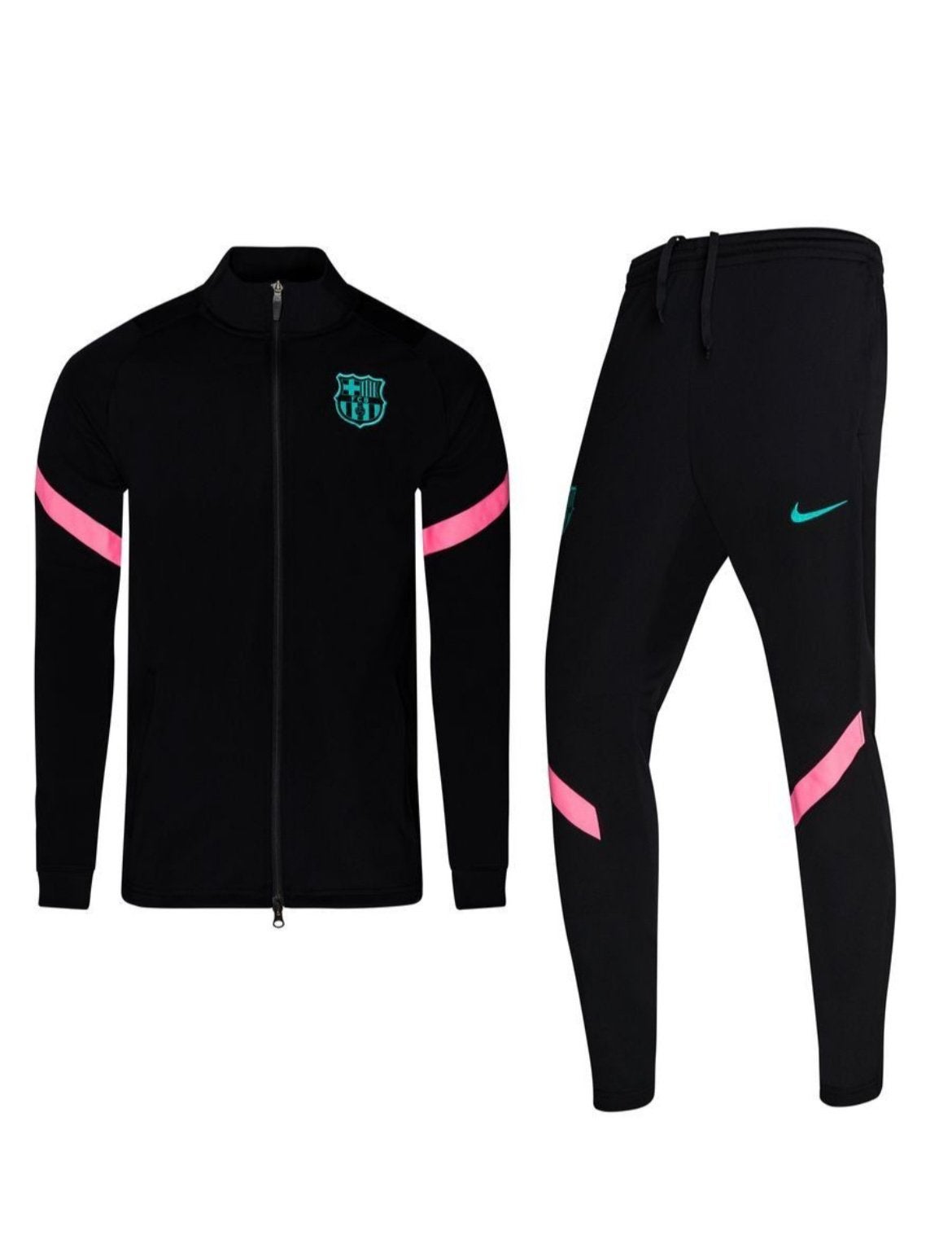 Barcelona Trainingspak Dry Strike  ZWART/ROZE/GROEN, Overige kleuren, Maat 48/50 (M), Nieuw, Ophalen of Verzenden