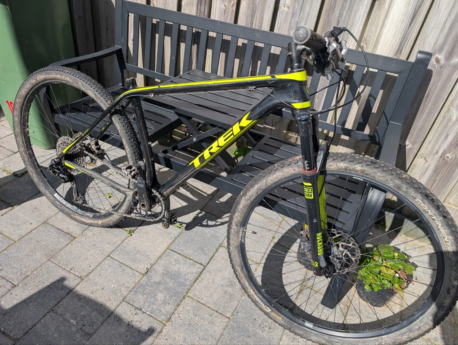 Trek Mountainbike - Hardtail - Zwart/Geel opknapper!!