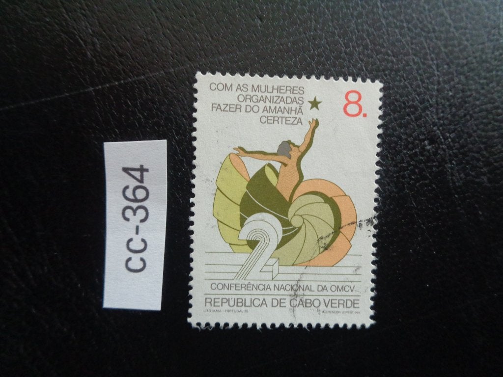 kaapverdie - vrouwen organisatie 1985 (cc-364), Ophalen of Verzenden, Overige landen, Gestempeld