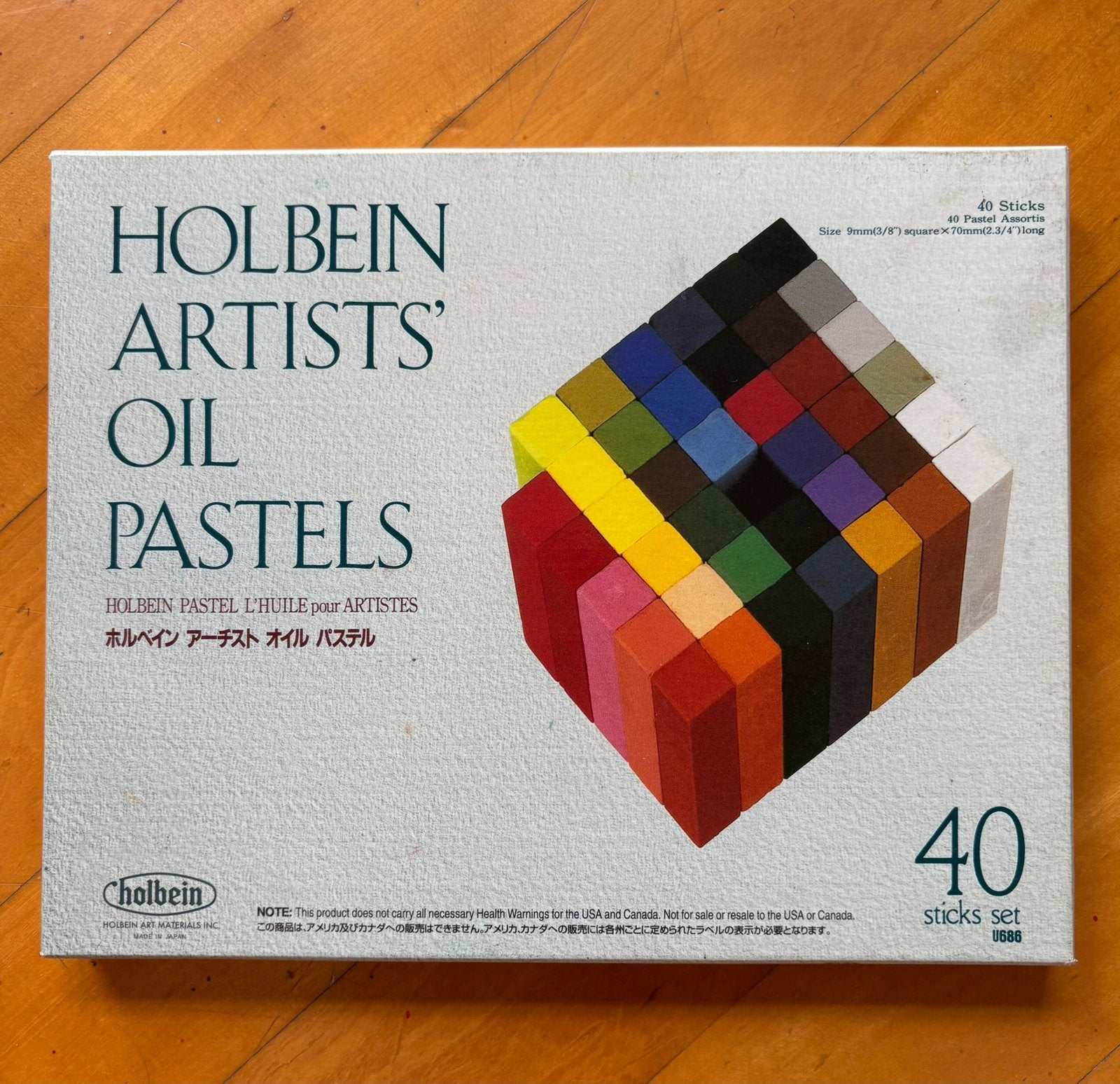 Holbein oliepastels, Ophalen of Verzenden, Zo goed als nieuw