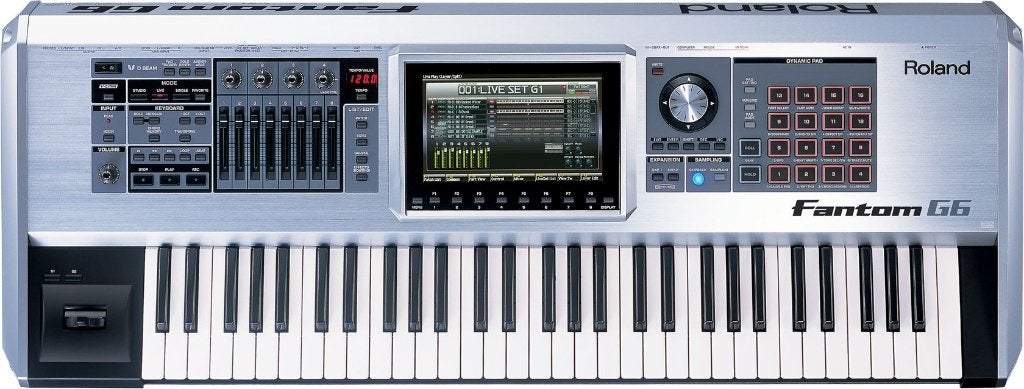 Roland Fantom G6 Synthesizer met standaard en softcase, Roland, Ophalen of Verzenden, Met standaard, 61 toetsen