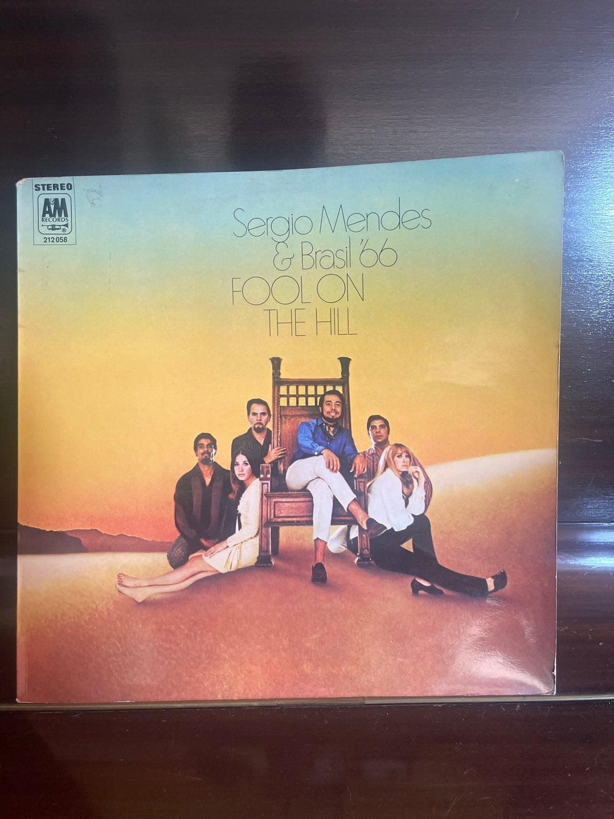 Sergio Mendes & Brasil '66 - Fool on the Hill LP, LP, Gebruikt, Pop, Ophalen of Verzenden