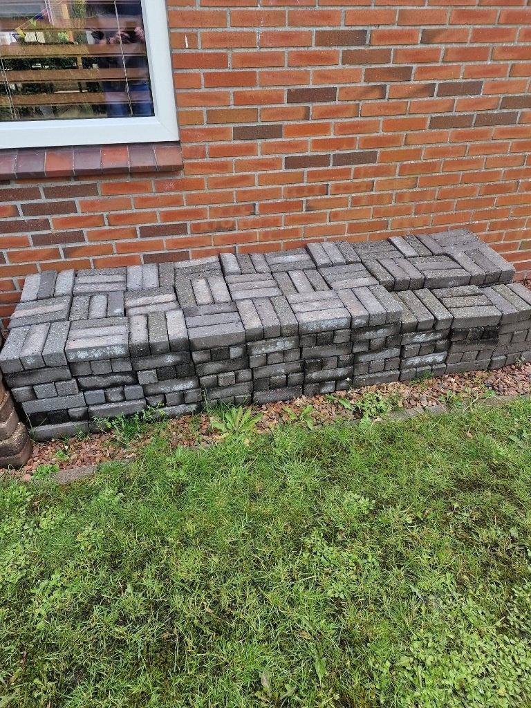 Klinkers, gratis af te halen, Tuin en Terras, Ophalen, Gebruikt, Klinkers, 10 m² of meer