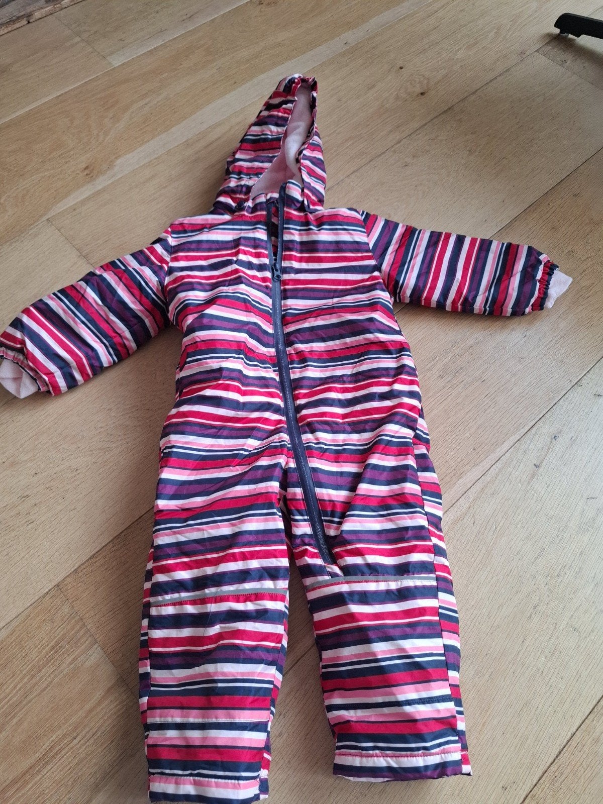 Lupilu gestreepte winteroverall, maat 86/92, Gebruikt, Jongen of Meisje, Ophalen of Verzenden, Setje