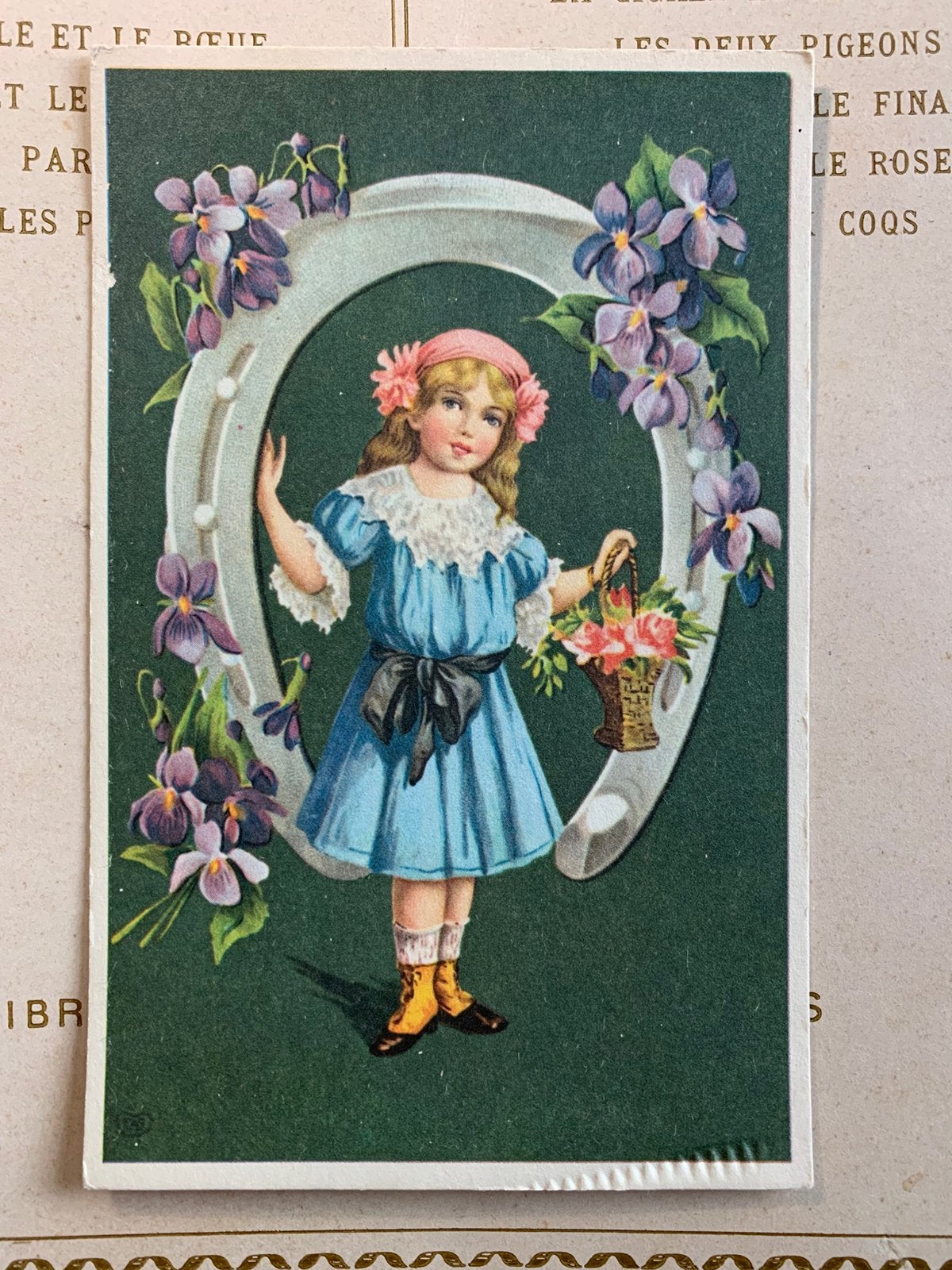 Meisje met hoefijzer (HH), Verzamelen, Ophalen of Verzenden, Ongelopen, Kinderen