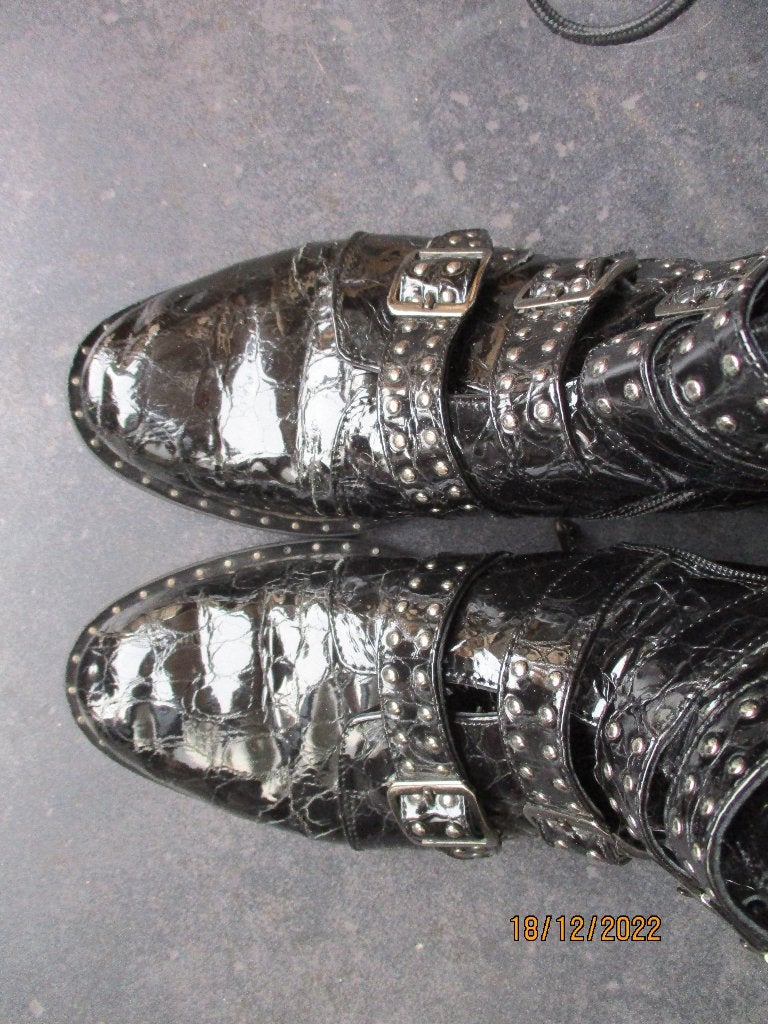 Roberto dÁngelo, size 38, Verzenden, Zwart, Lage of Enkellaarzen, Zo goed als nieuw