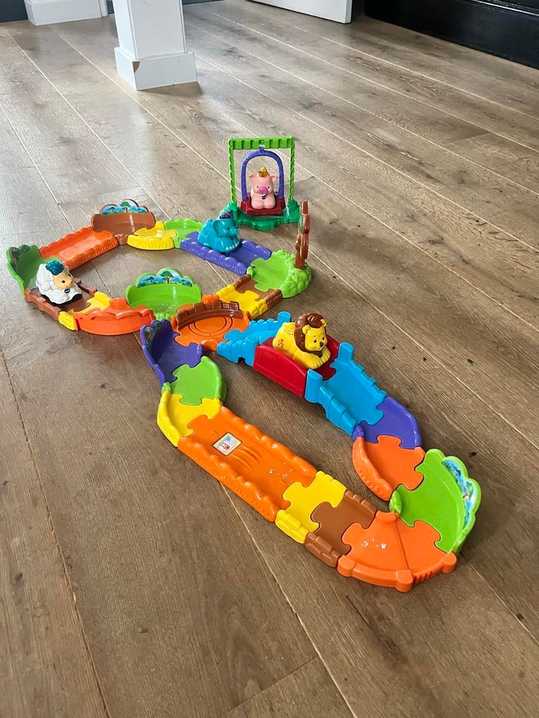 VTech zoef zoef Dieren Avonturenpark met 4 dieren, Ophalen of Verzenden, Jongen of Meisje