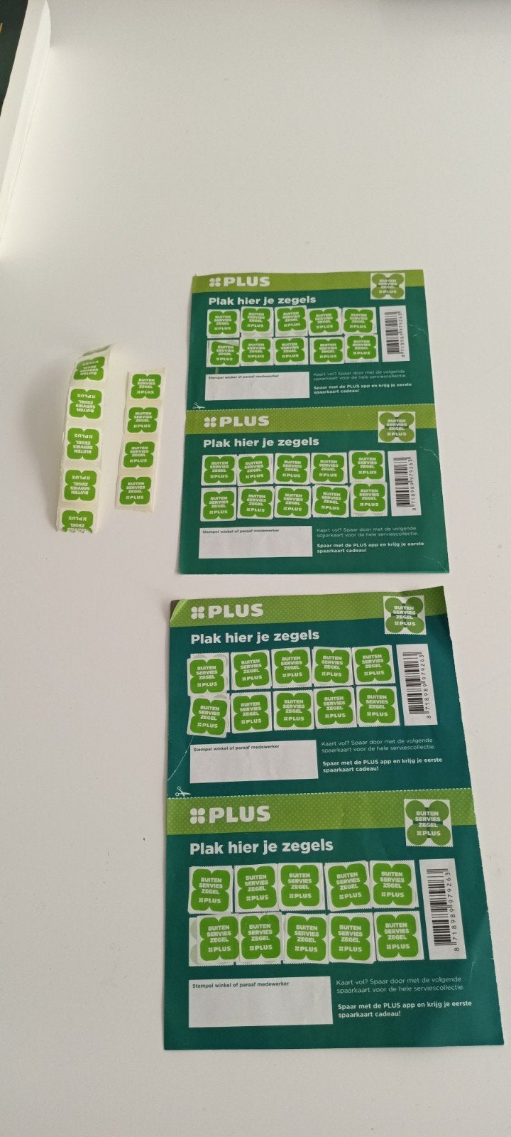 2 volle kaarten en 10 losse spaarkaart plus mepal, Ophalen of Verzenden, Winkel, Super of Benzinepomp, Volle spaarkaart