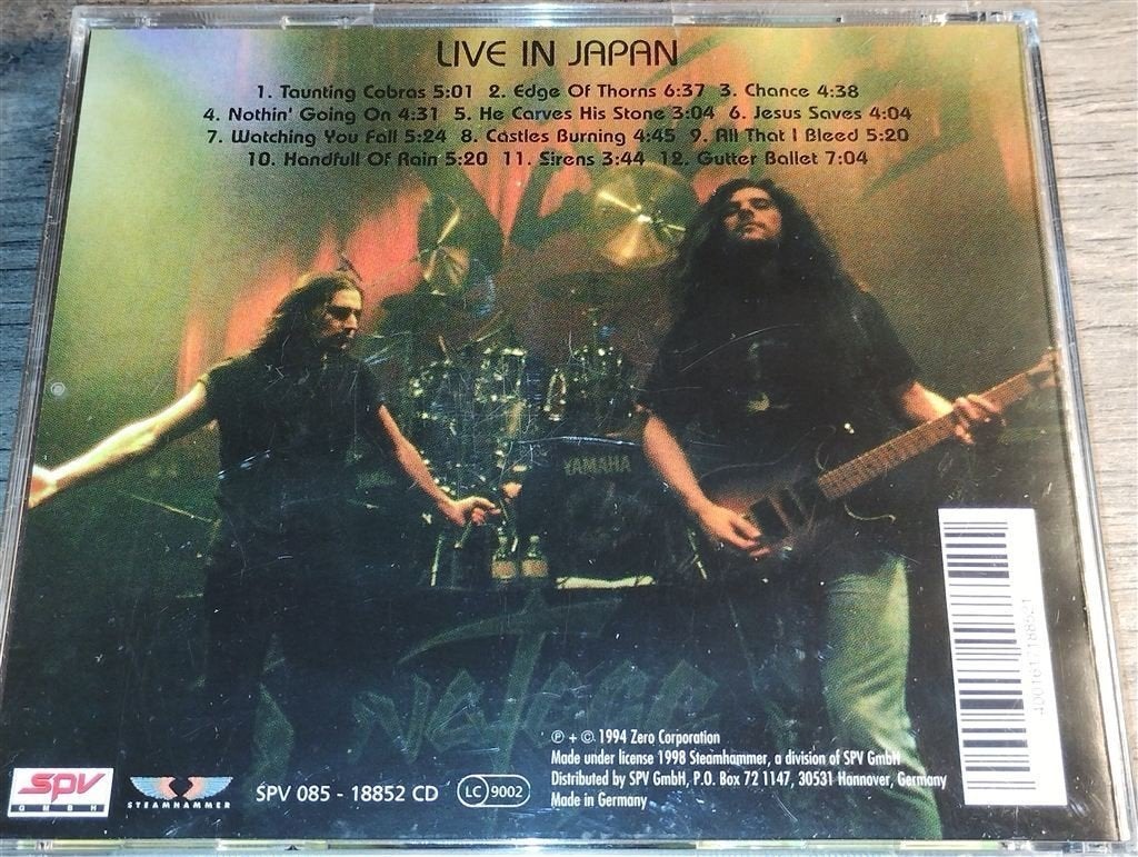 Savatage - Japan Live \'94, Ophalen of Verzenden, Zo goed als nieuw