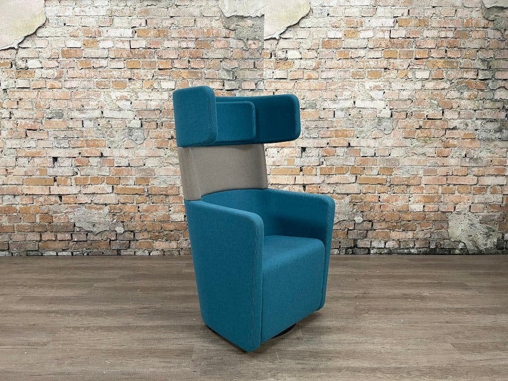 Bene Parcs Wing Chair blauw bij TheReSales, Ophalen, Minder dan 75 cm, Design, Zo goed als nieuw