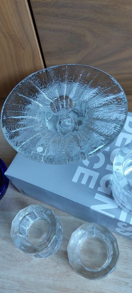 Verzameling Iittala waxinelichthouders, Ophalen of Verzenden, Zo goed als nieuw, Overige materialen