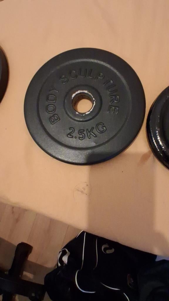 Halterschijven: 5x 2kg en 3x 2.5kg  en 5x 2kilo, Ophalen of Verzenden