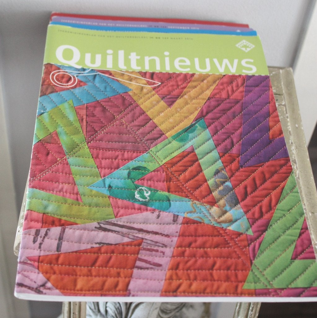 quiltnieuws 2016, Ophalen of Verzenden, Gebruikt, Overige typen