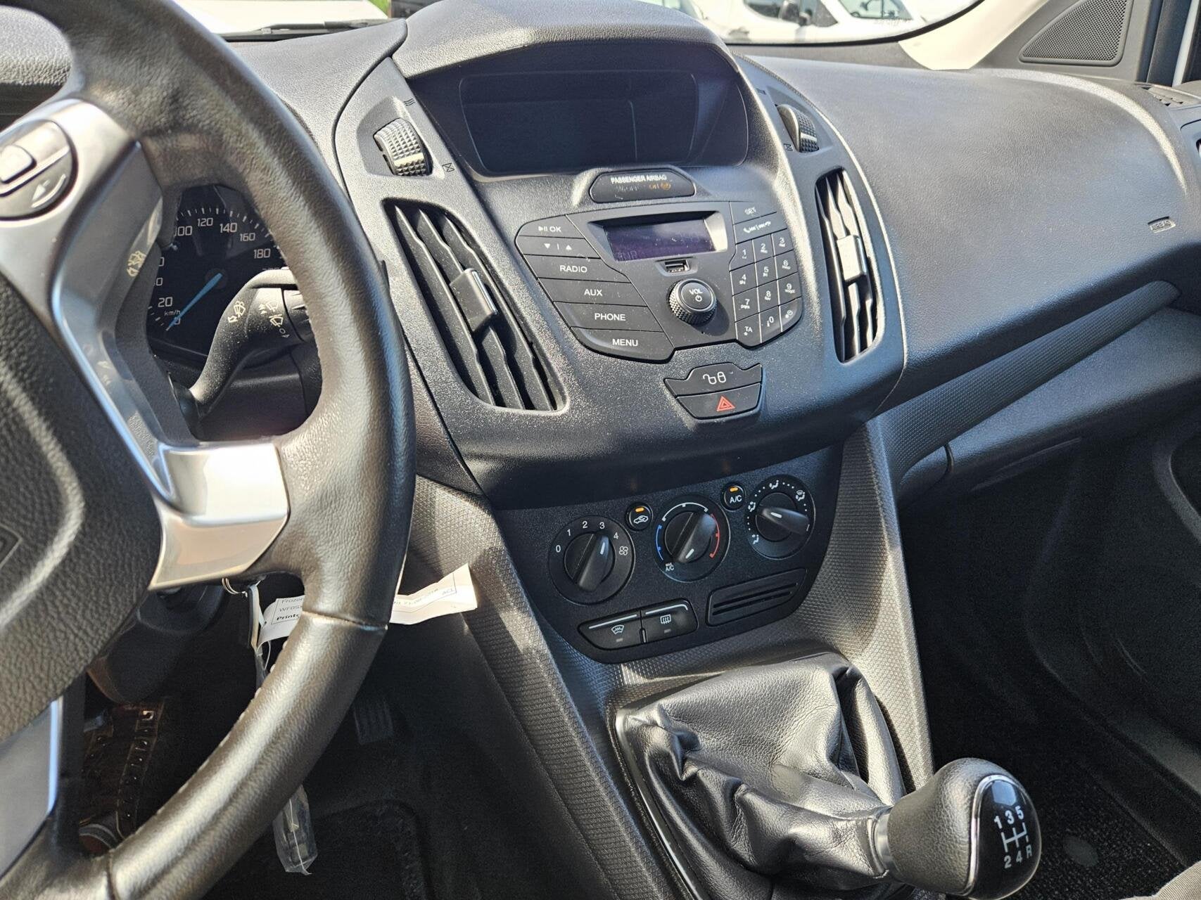 Ford Transit Connect 1.5 L2 Airco RVS 3-zitsLage km 100pk, 101 pk, Gebruikt, Euro 6, 4 cilinders